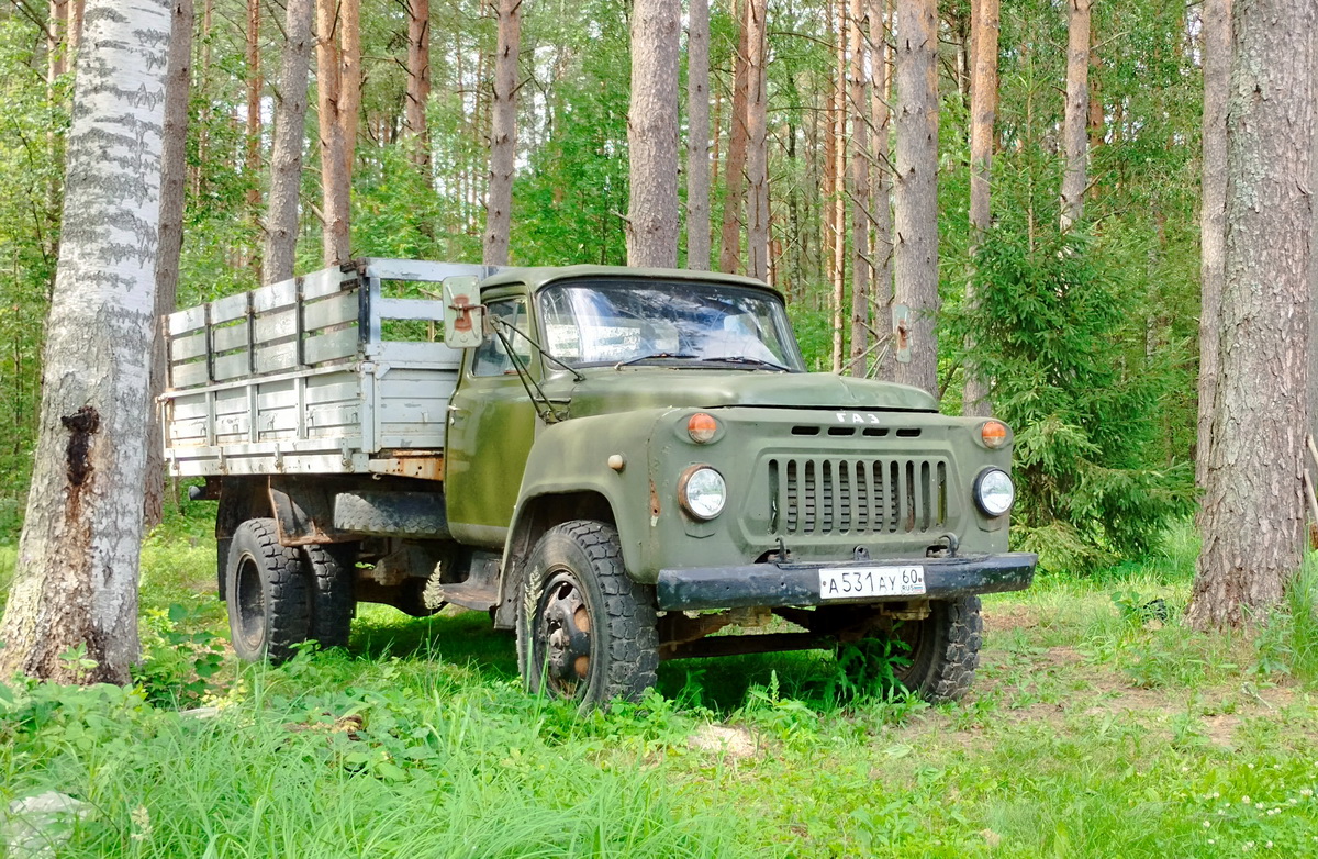Псковская область, № А 531 АУ 60 — ГАЗ-52-04
