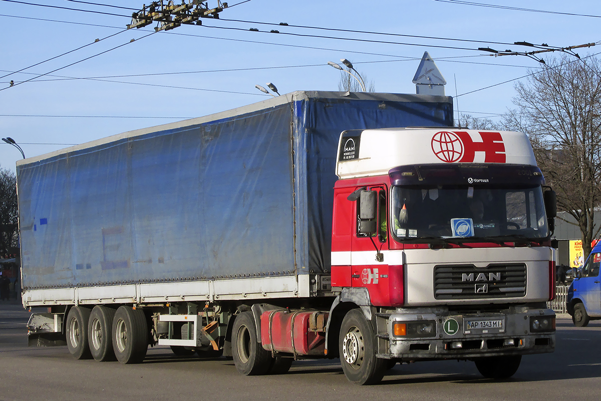 Запорожская область, № АР 1343 МІ — MAN F2000 19.403
