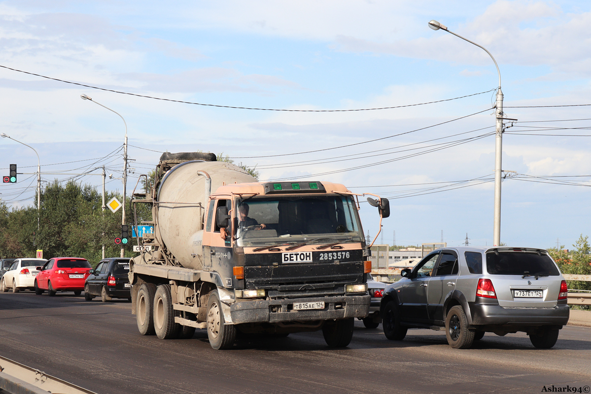 Красноярский край, № Т 815 АЕ 124 — Isuzu Giga (общая модель)