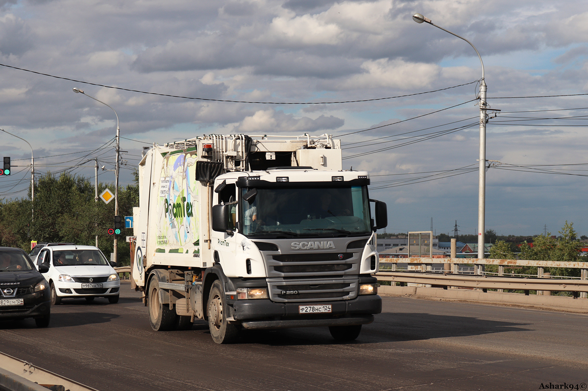 Красноярский край, № Р 278 НС 124 — Scania ('2011) P250