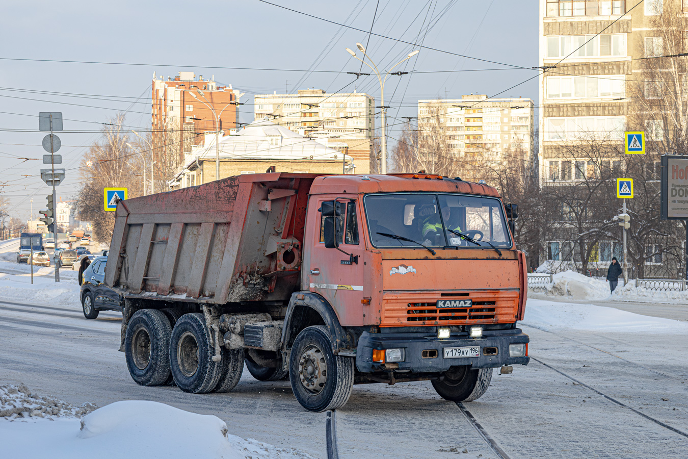 Свердловская область, № У 179 АУ 196 — КамАЗ-65115 [651150]
