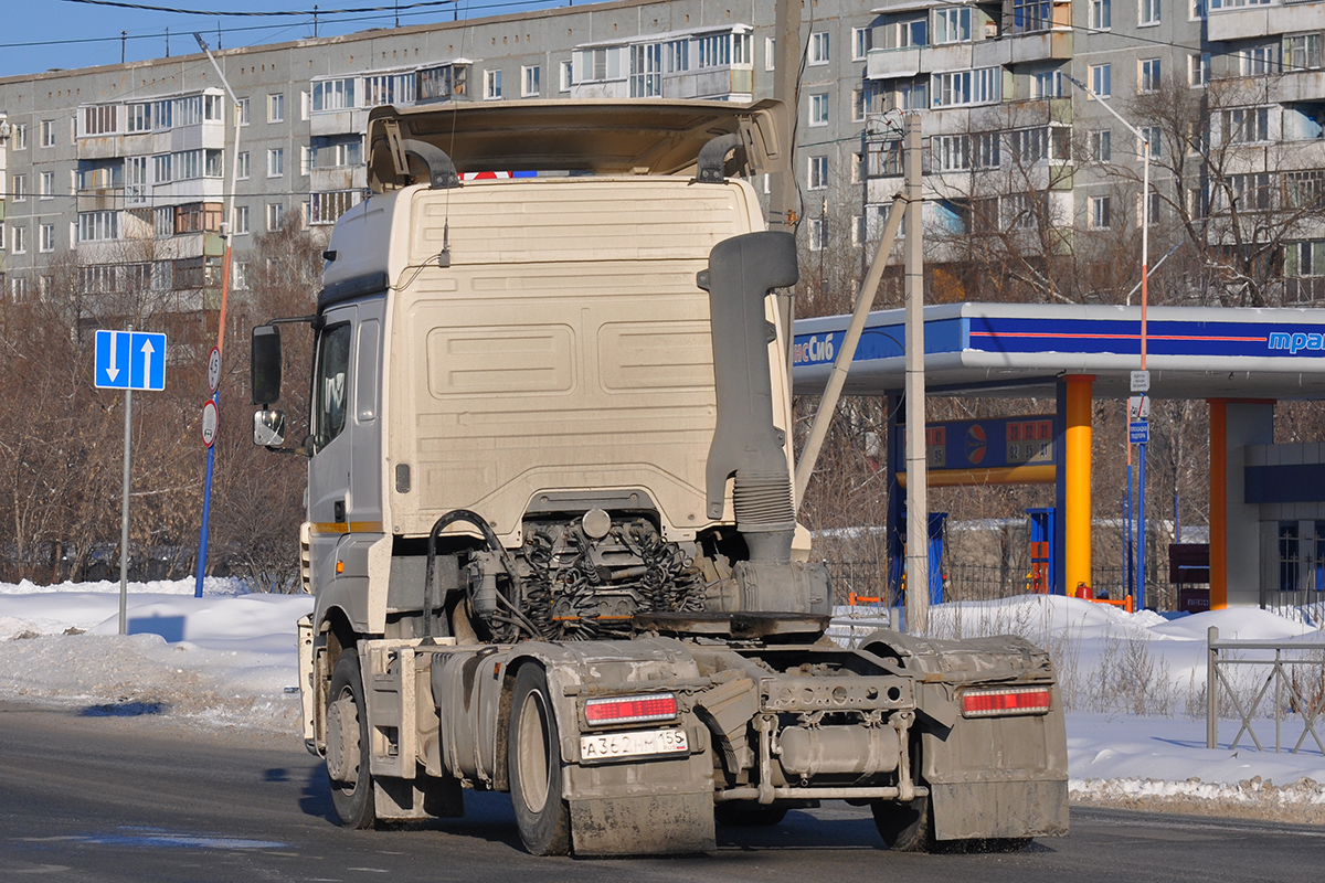 Омская область, № А 362 НМ 155 — КамАЗ-5490 (общая модель)