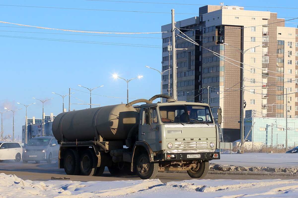 Саха (Якутия), № Е 770 ЕК 14 — КамАЗ-53213