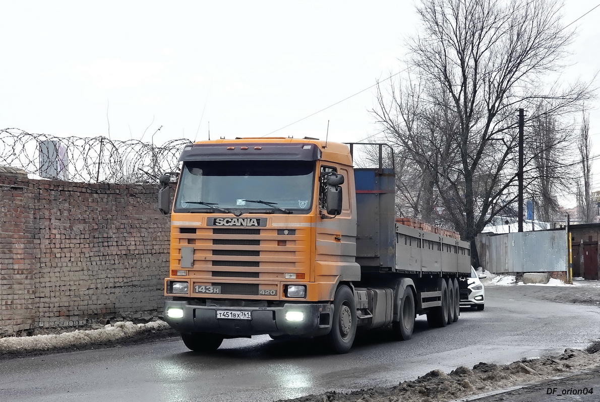 Ростовская область, № Т 451 ВХ 761 — Scania (III) R143H