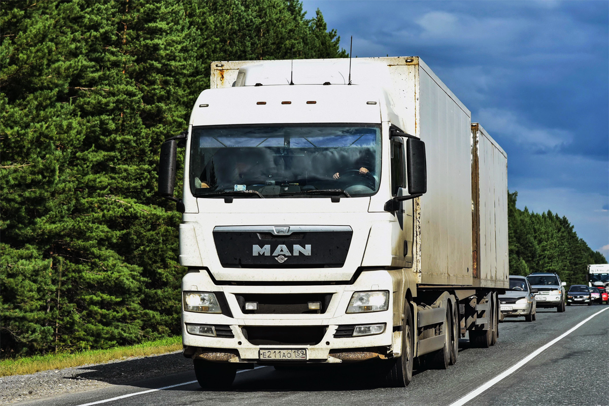 Пермский край, № Е 211 АО 159 — MAN TGX ('2007) 26.440