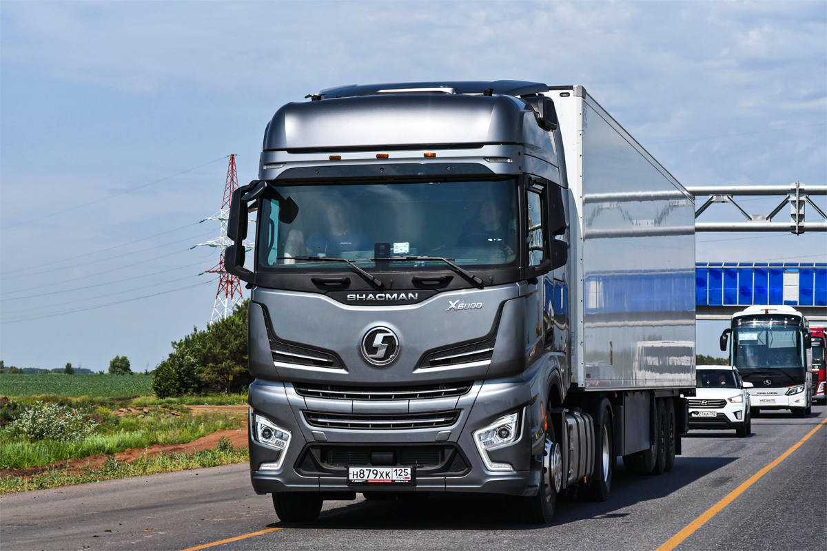 Приморский край, № Н 879 ХК 125 — Shaanxi Shacman X6000 SX4188