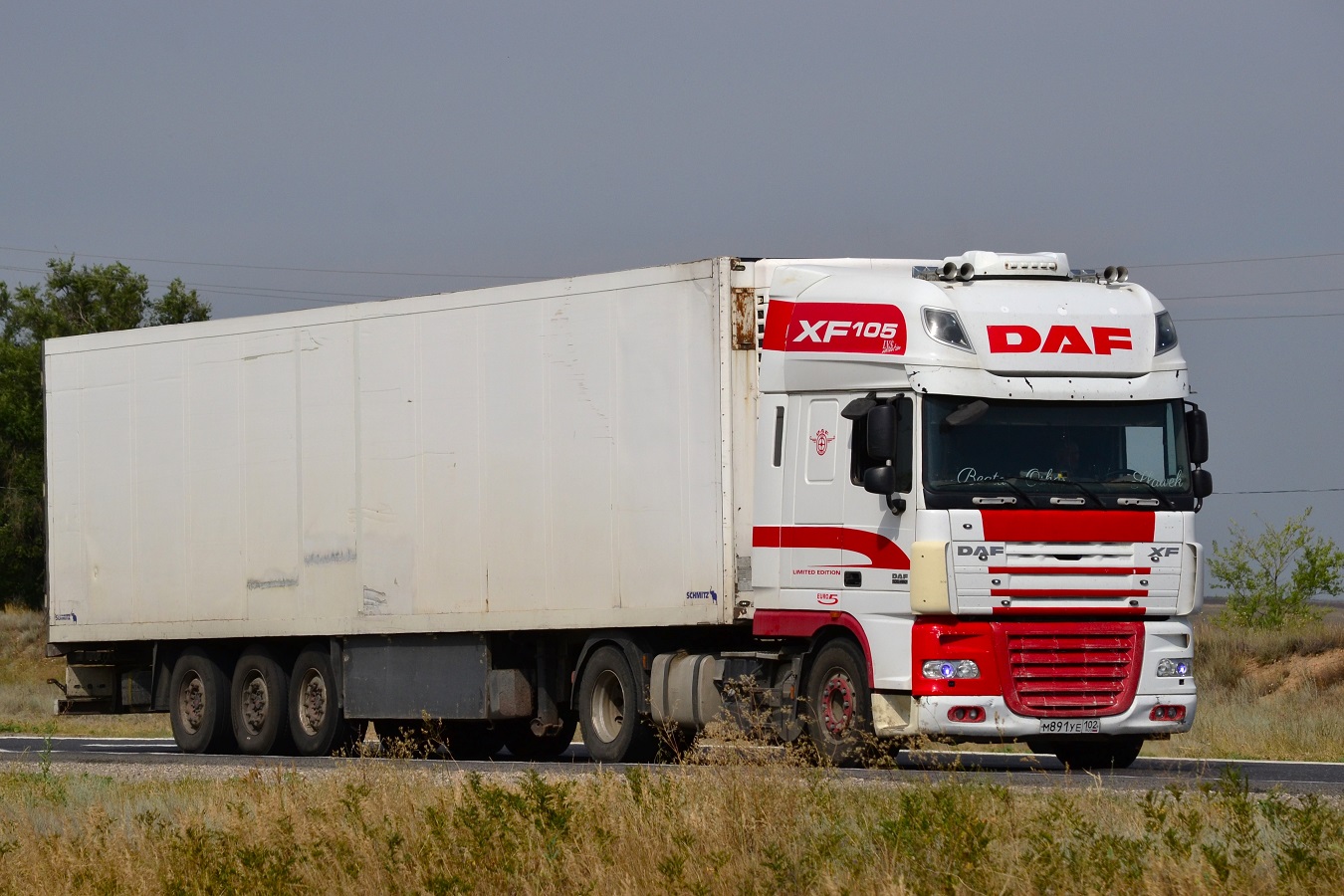 Башкортостан, № М 891 УЕ 102 — DAF XF105 FT