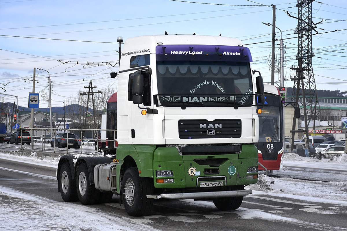 Бурятия, № Р 531 МС 03 — MAN TGA 26.480