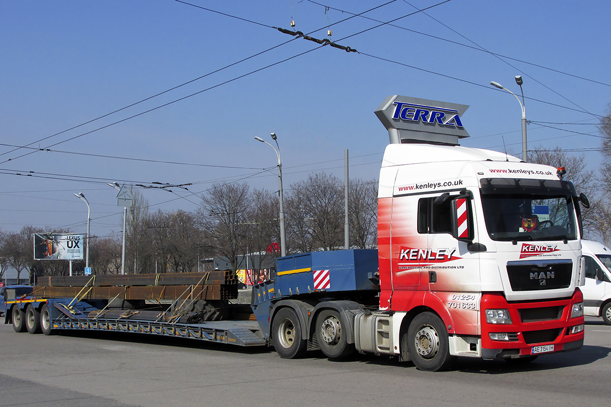 Днепропетровская область, № АЕ 3154 ІН — MAN TGX ('2007) 26.440