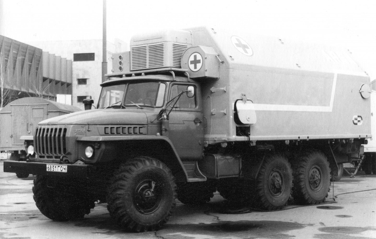 Нижегородская область, № 6851 ГОЧ — Урал-4320 / 5557 (общая модель); Исторические фотографии (до 2000 года) (Нижегородская область)