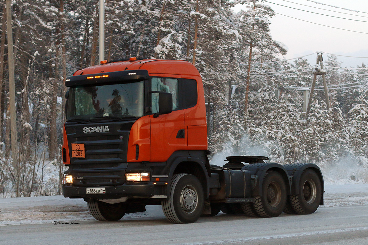 Саха (Якутия), № С 888 КВ 14 — Scania ('2004) R500