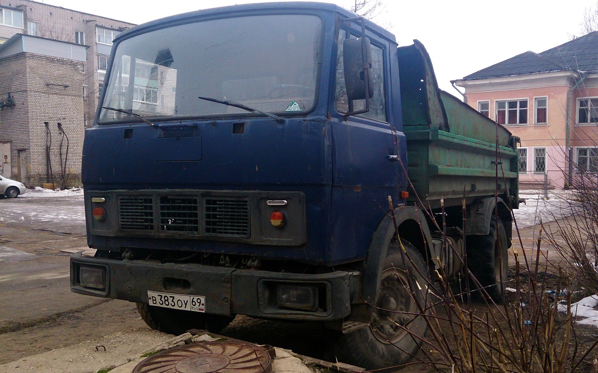 Тверская область, № В 383 ОУ 69 — МАЗ-5551 (общая модель)