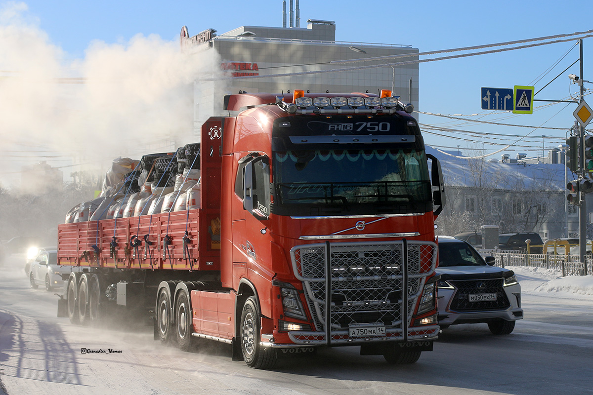 Саха (Якутия), № А 750 МА 14 — Volvo ('2012) FH16.750