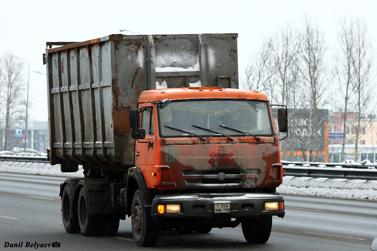 Санкт-Петербург, № Т 358 МВ 198 — КамАЗ-65115-62