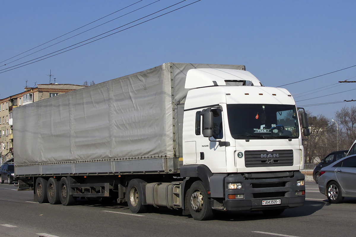 Брестская область, № AM 3505-1 — MAN TGA 19.390