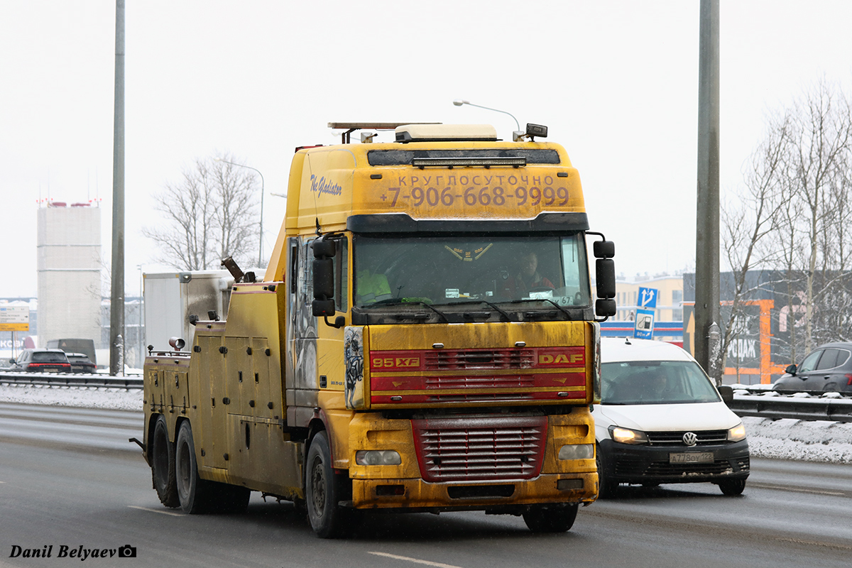 Смоленская область, № К 222 НВ 67 — DAF 95XF FT