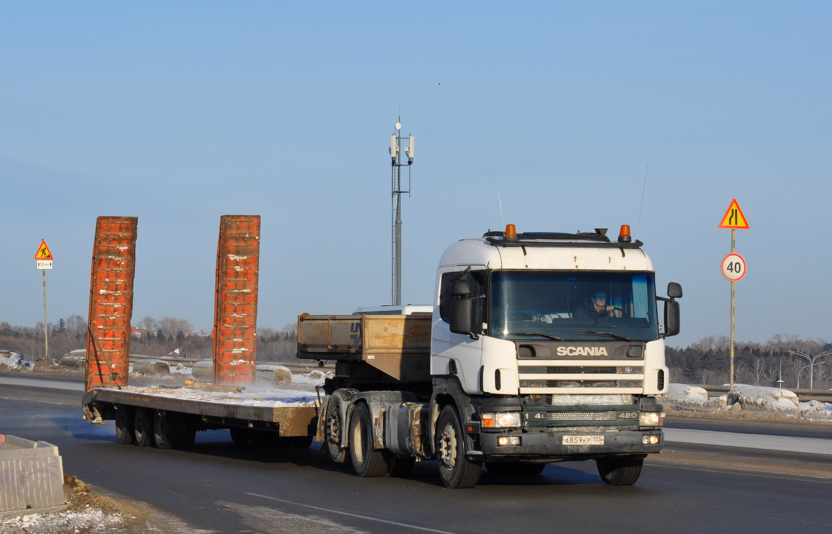Омская область, № А 859 КР 155 — Scania ('2011) P420