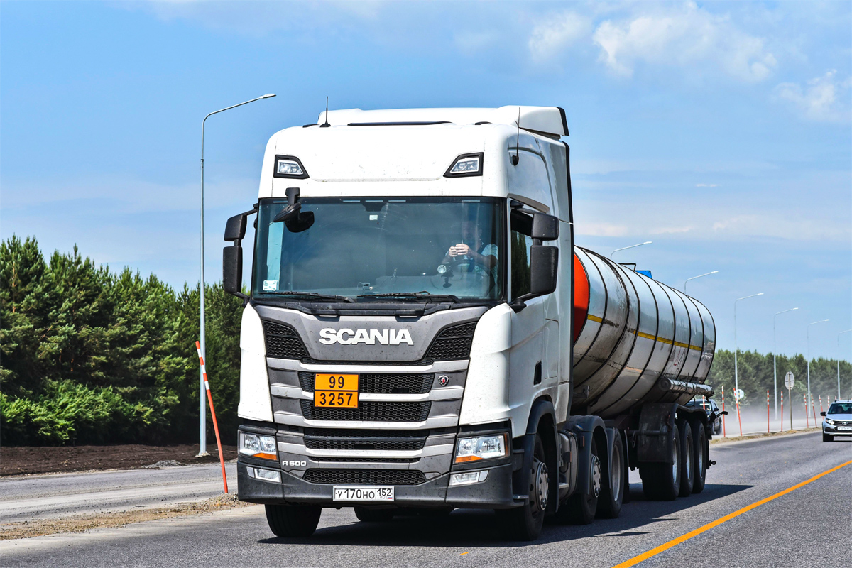 Нижегородская область, № У 170 НО 152 — Scania ('2016) R500