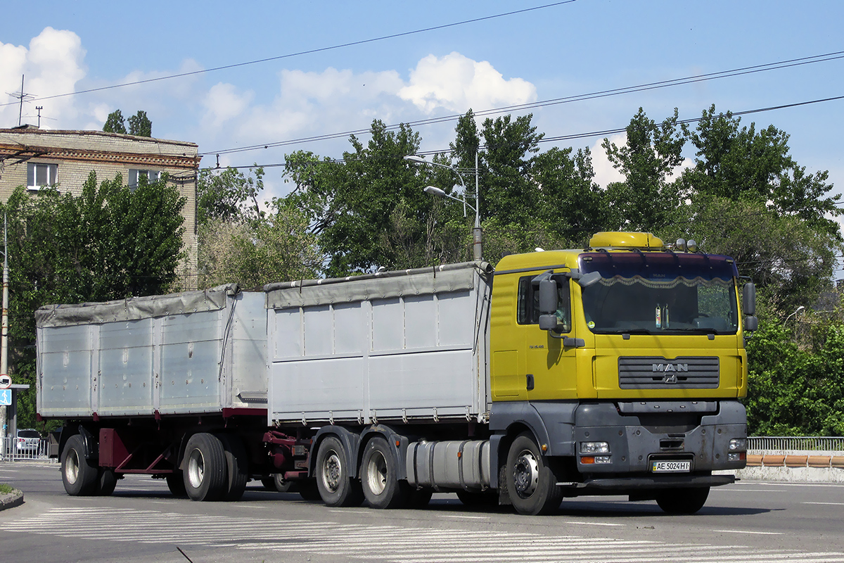 Днепропетровская область, № АЕ 5024 НІ — MAN TGA 26.480