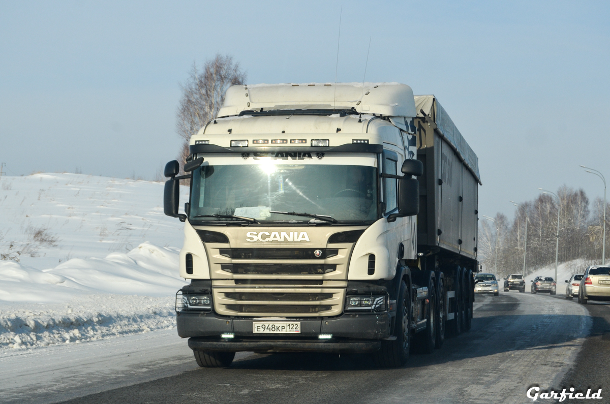 Алтайский край, № Е 948 КР 122 — Scania ('2011) P400