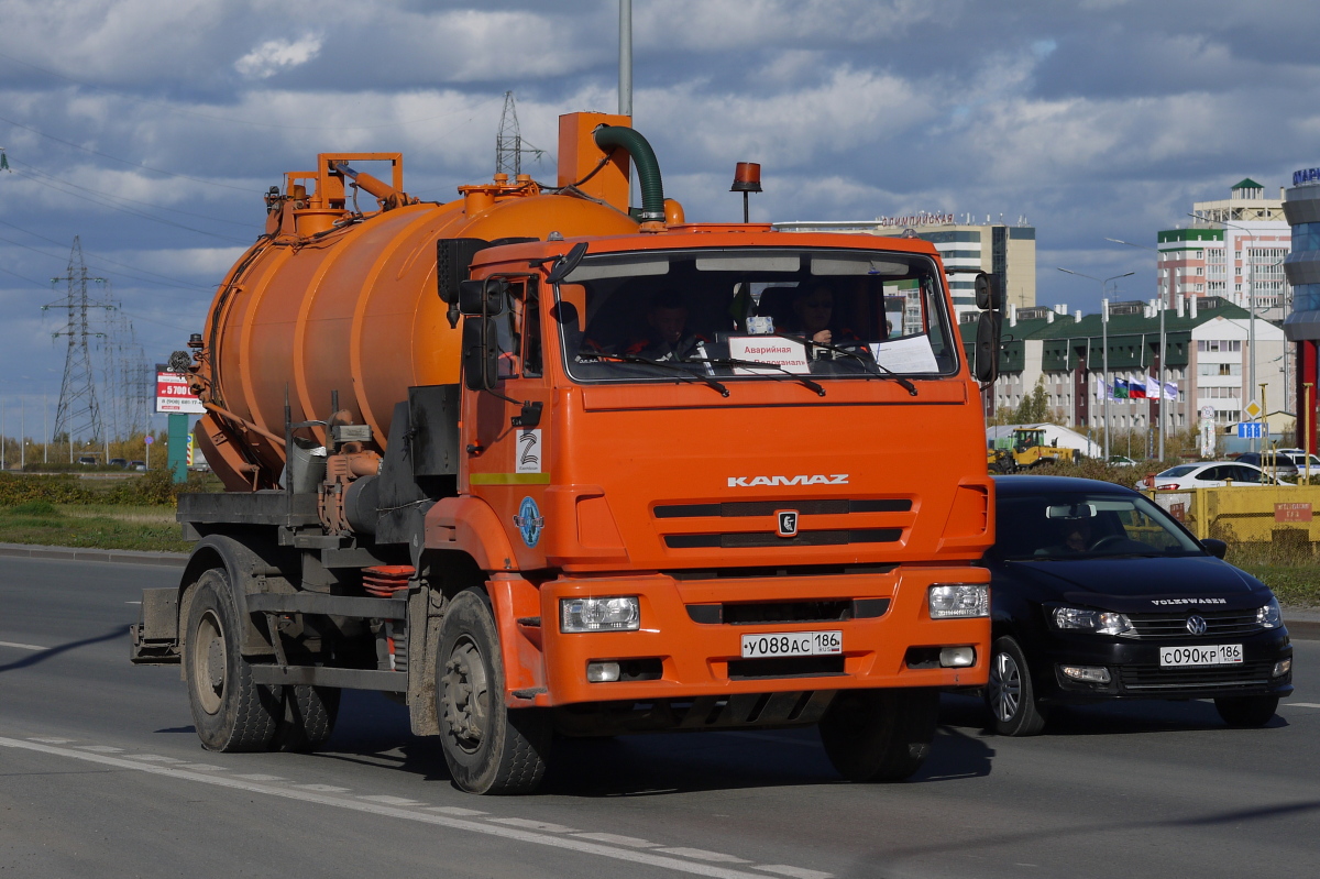 Ханты-Мансийский автоном.округ, № У 088 АС 186 — КамАЗ-53605-A4(23)