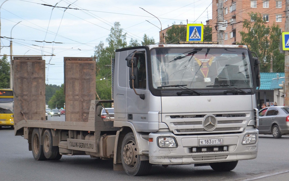 Удмуртия, № К 183 ОТ 18 — Mercedes-Benz Actros ('2003) 1836