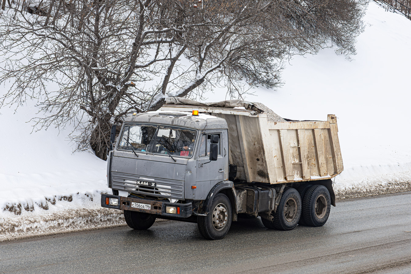 Свердловская область, № С 706 ОА 196 — КамАЗ-5511