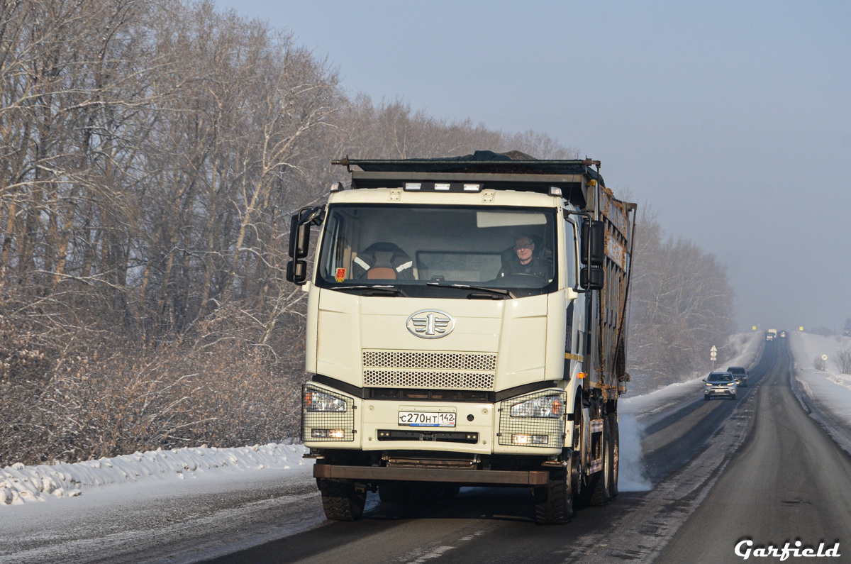 Кемеровская область, № С 270 НТ 142 — FAW J6 CA3310
