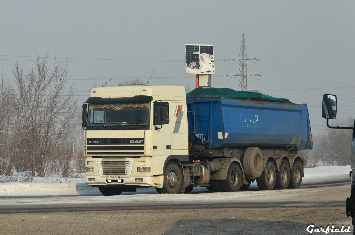 Кемеровская область, № К 997 МА 123 — DAF 95XF FT