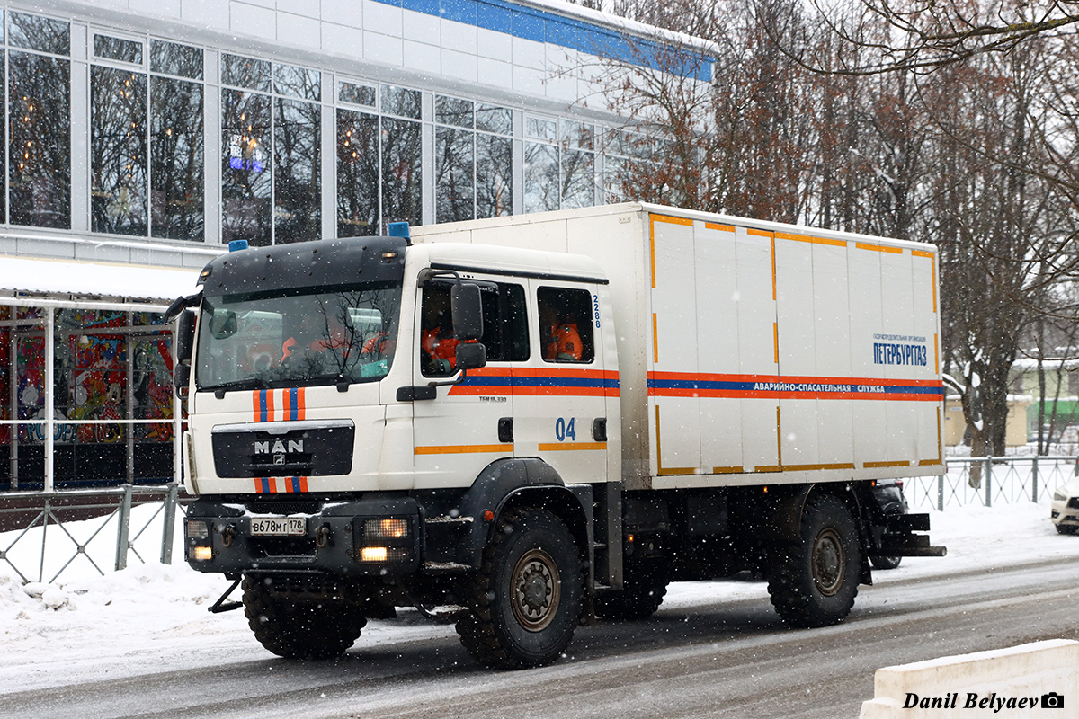 Санкт-Петербург, № В 678 МТ 178 — MAN TGM 18.330
