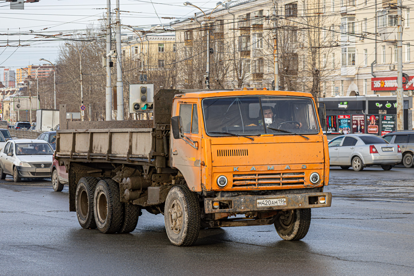 Свердловская область, № М 420 АМ 196 — КамАЗ-5320