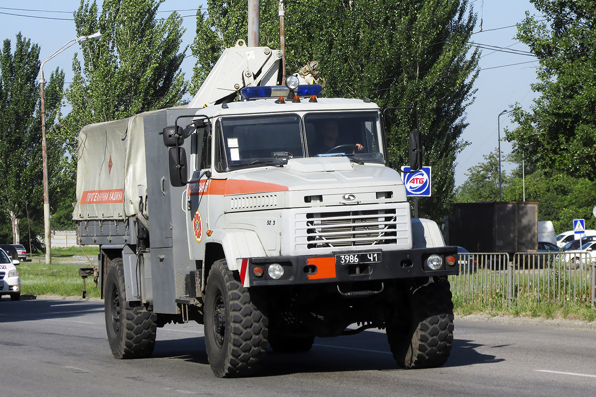 Днепропетровская область, № 3986 Ч1 — КрАЗ-5233BE