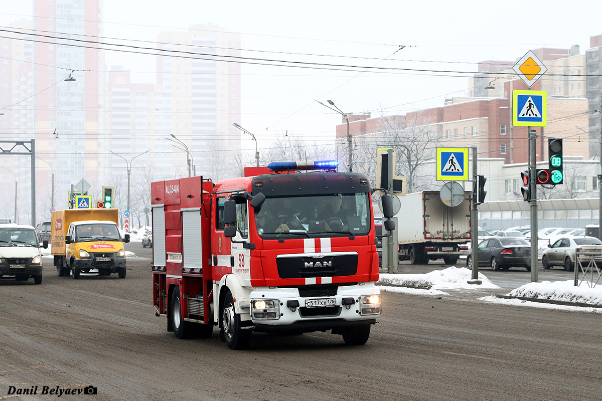 Санкт-Петербург, № С 517 ХХ 178 — MAN TGM (общая модель)