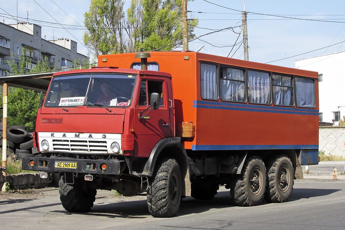 Днепропетровская область, № АЕ 2909 АА — КамАЗ-43101