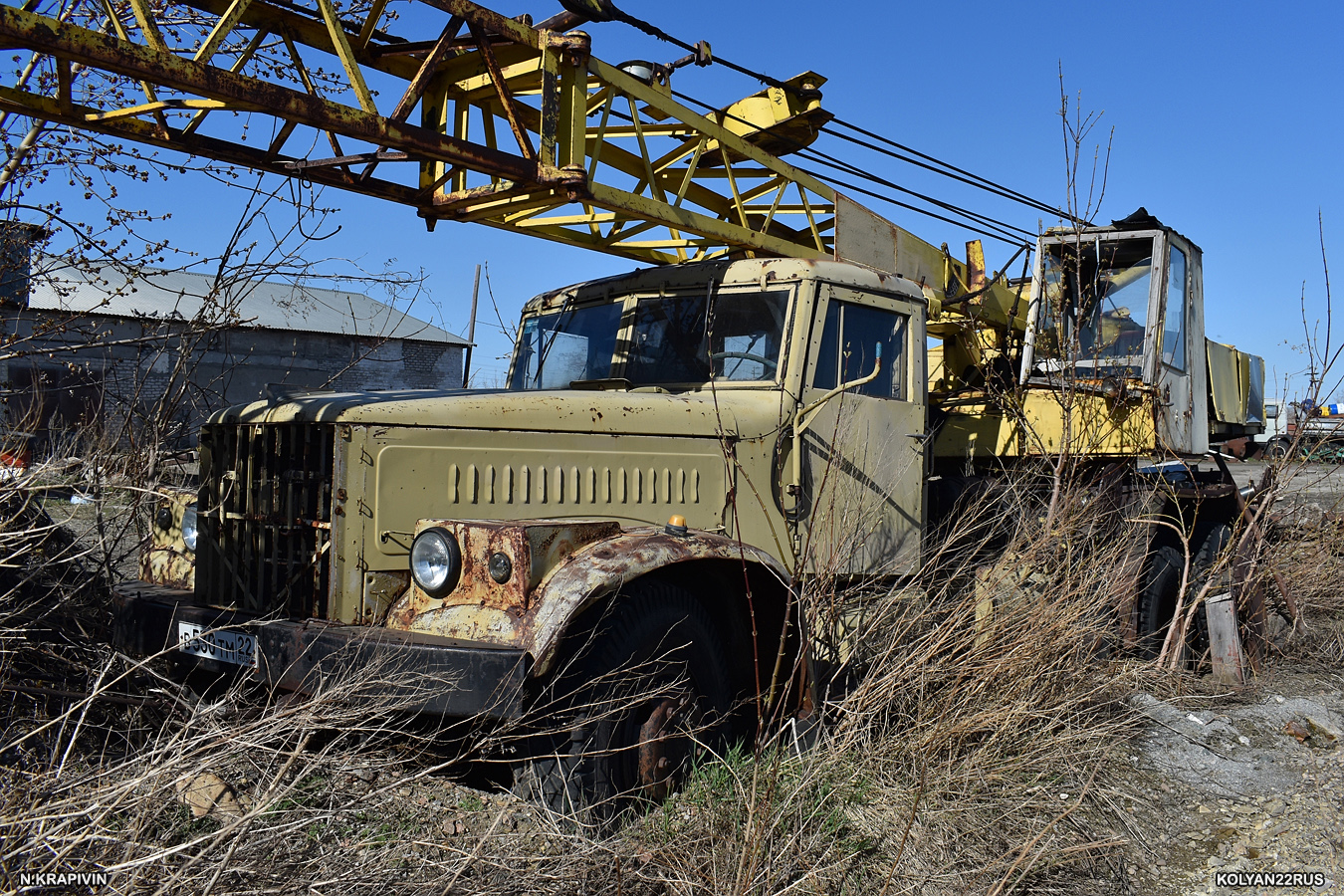 Алтайский край, № В 530 ТМ 22 — КрАЗ-257К1