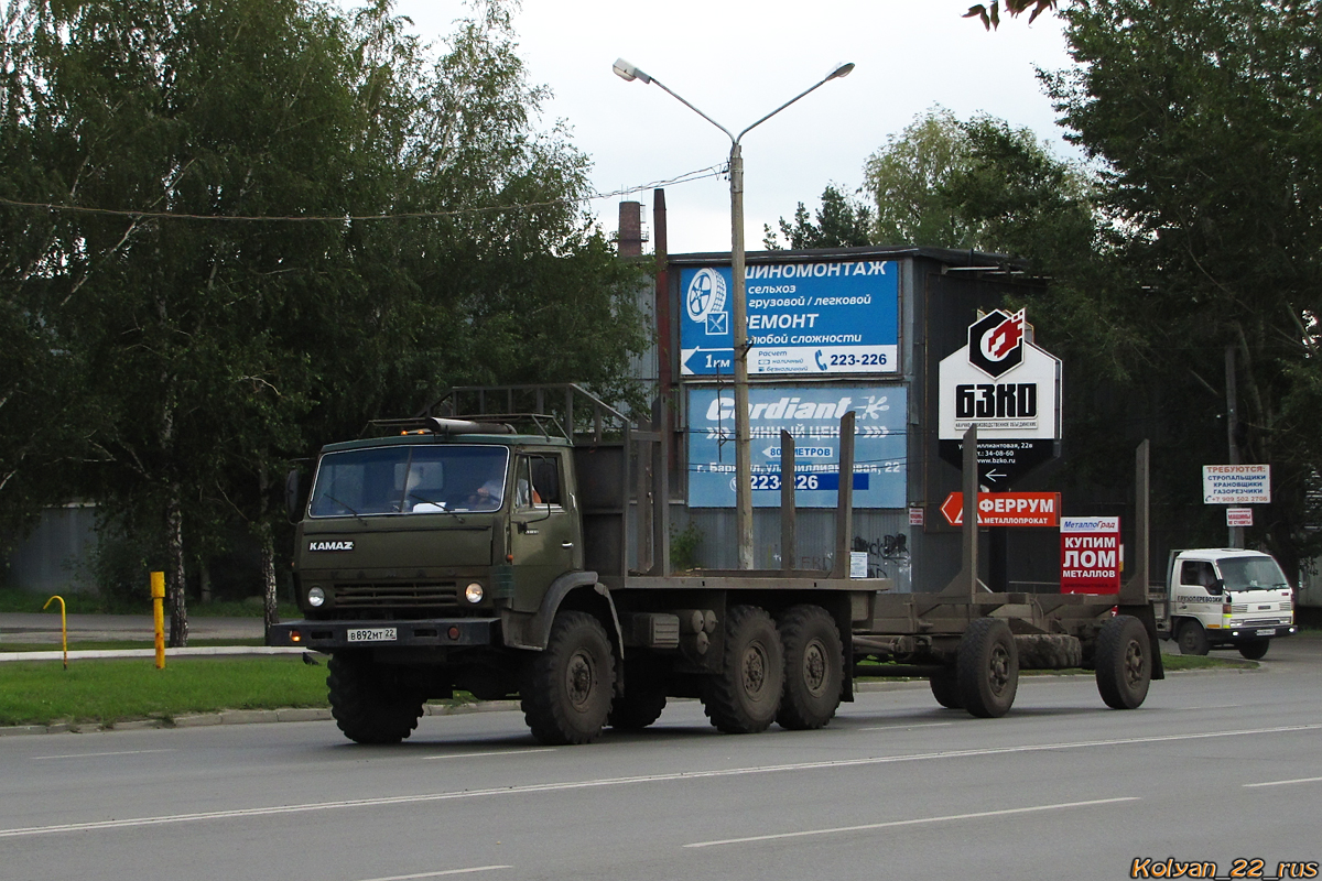 Алтайский край, № В 892 МТ 22 — КамАЗ-4310