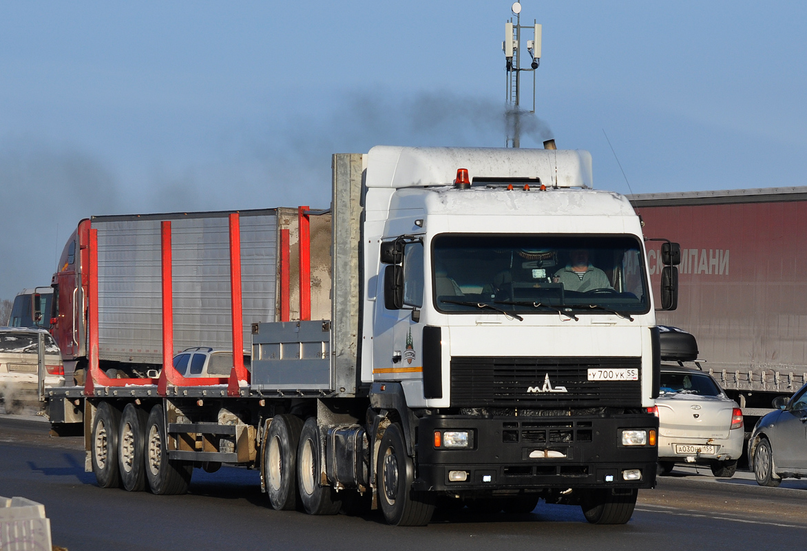 Омская область, № У 700 УК 55 — МАЗ-6430A8