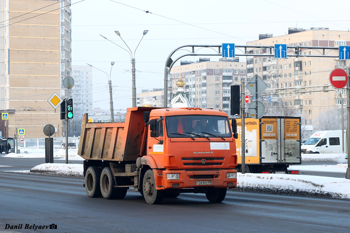 Санкт-Петербург, № Т 261 РС 178 — КамАЗ-65115-L4(19)