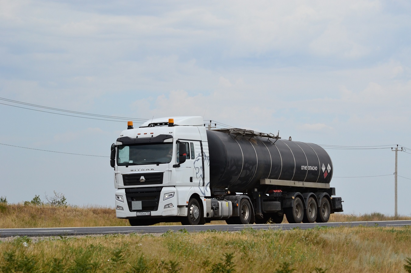 Волгоградская область, № О 700 АВ 134 — Sitrak C7H ZZ4186