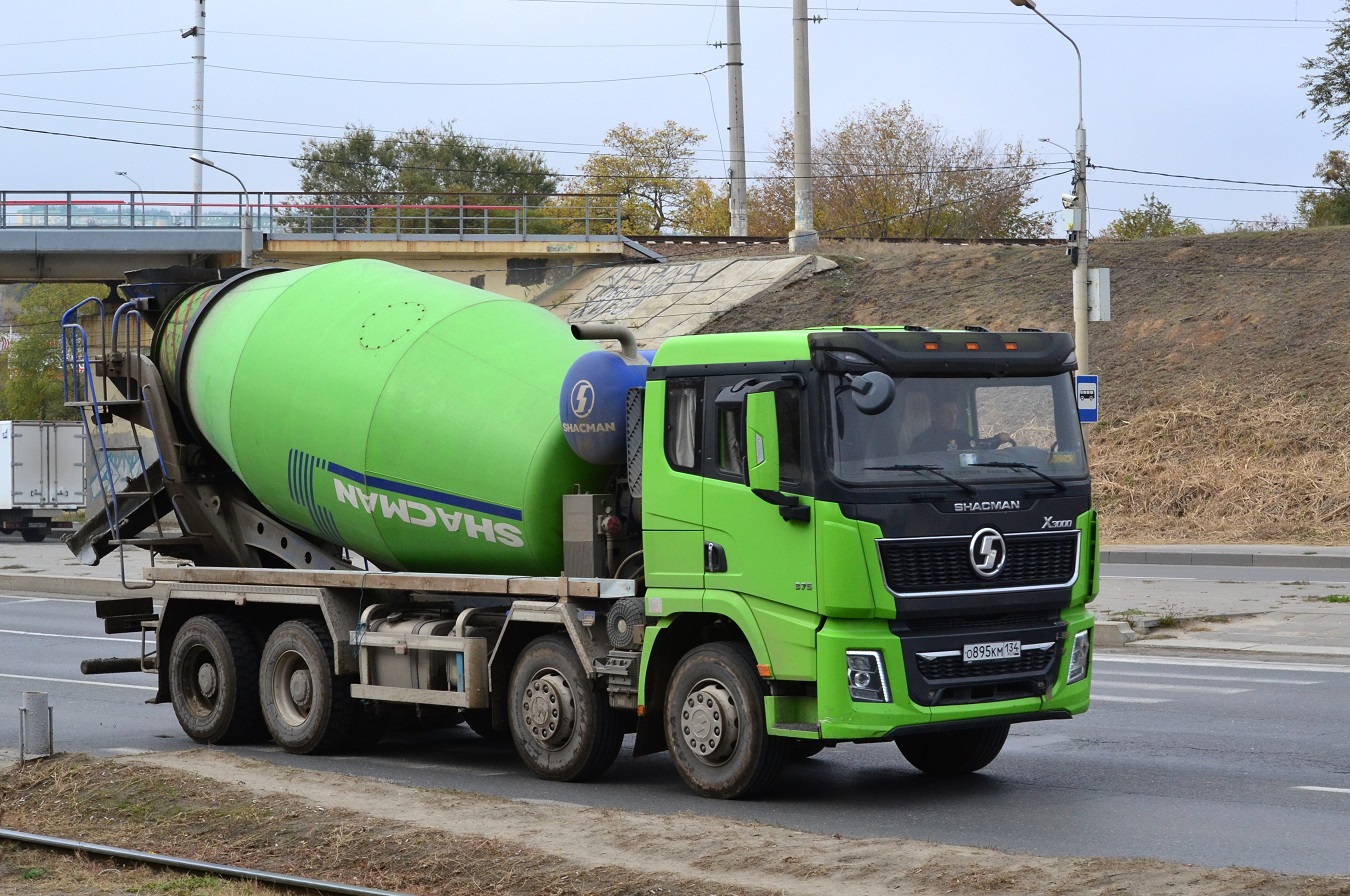 Волгоградская область, № О 895 КМ 134 — Shaanxi Shacman X3000 SX5318