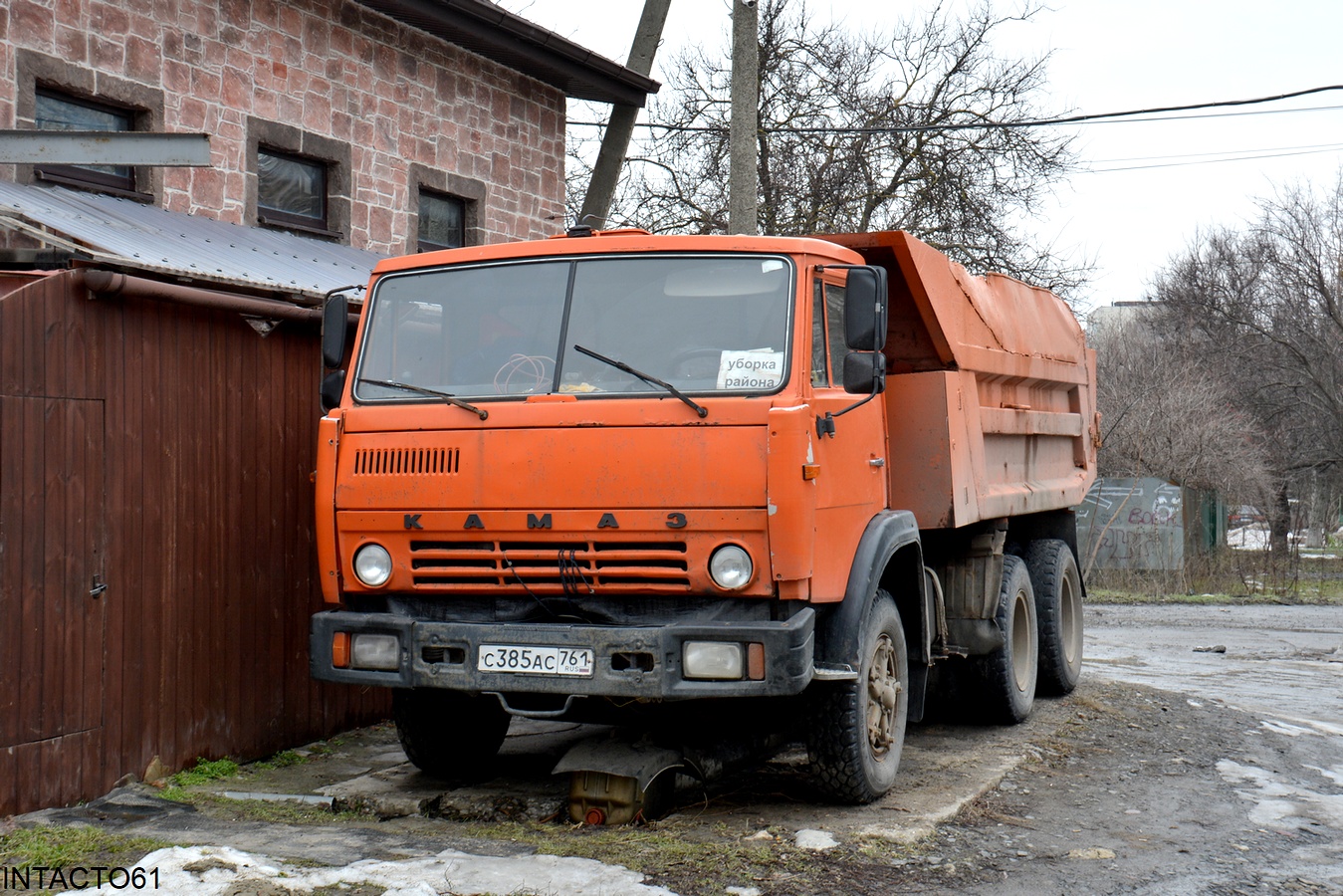 Ростовская область, № С 385 АС 761 — КамАЗ-5511