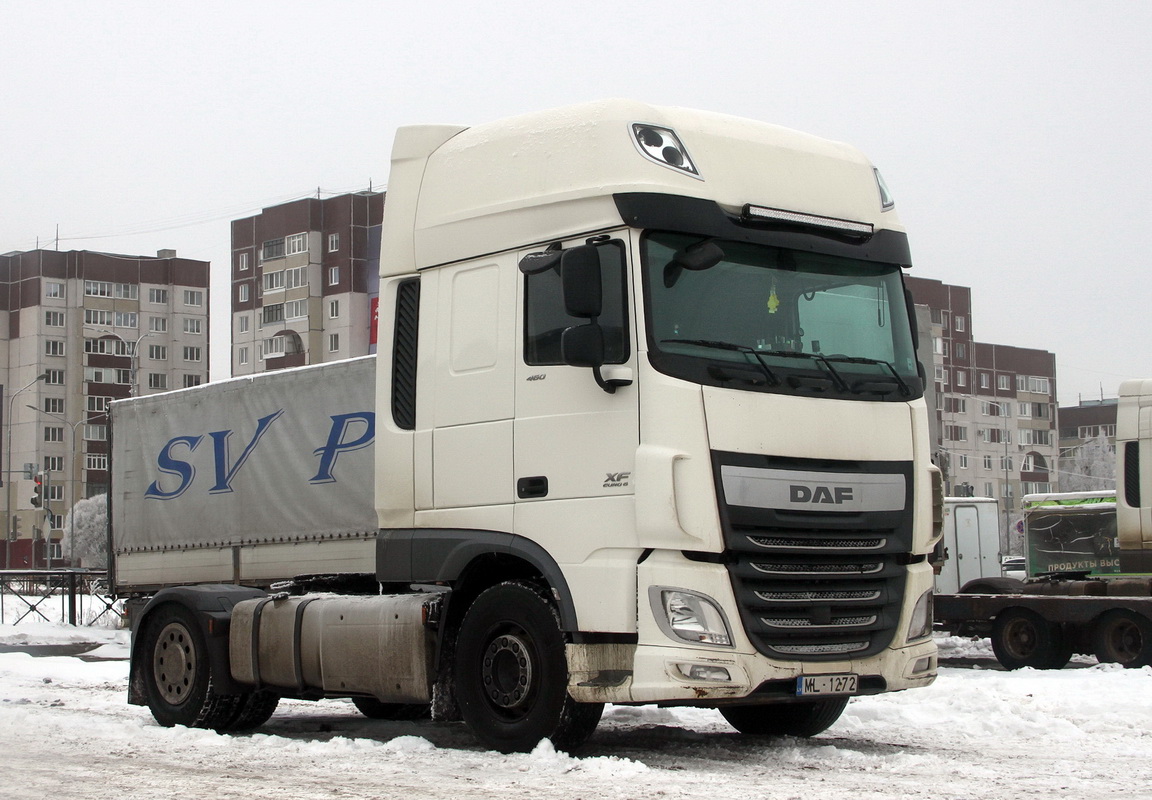 Латвия, № ML-1272 — DAF XF Euro6 FT