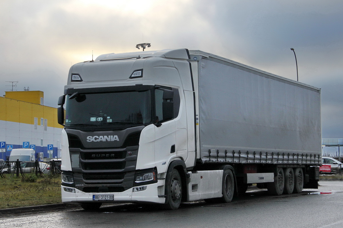 Сербия, № BG 3121-XO — Scania ('2016) R450