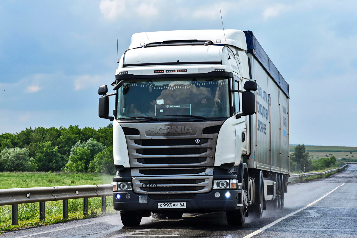 Кировская область, № К 993 РМ 43 — Scania ('2013) R440