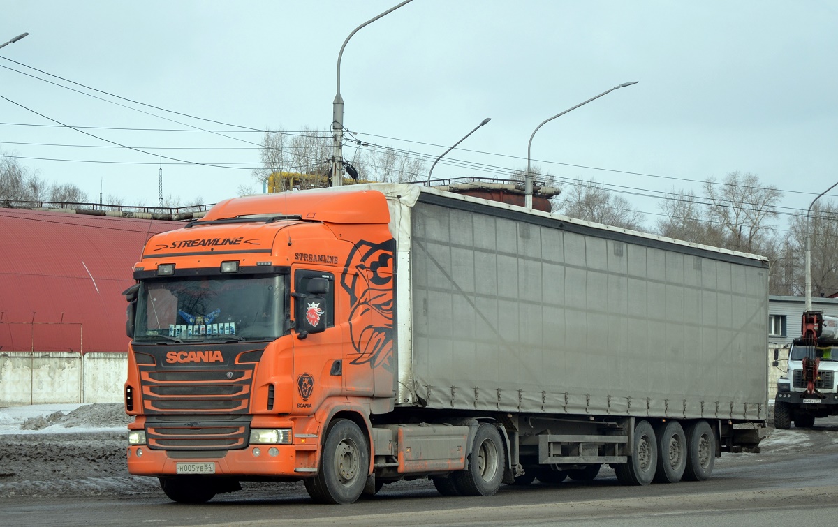 Новосибирская область, № Н 005 УЕ 54 — Scania ('2013) G440