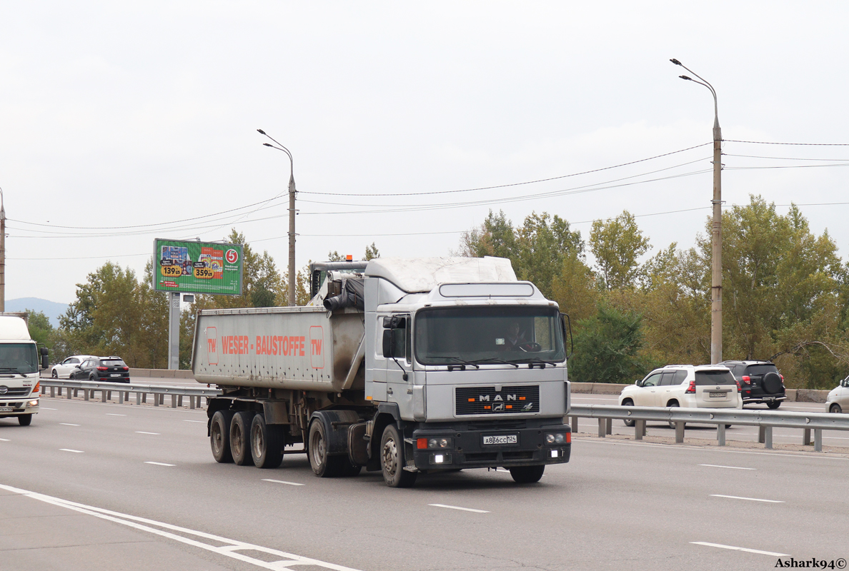 Красноярский край, № А 836 СС 124 — MAN F2000 19.xxx (общая)