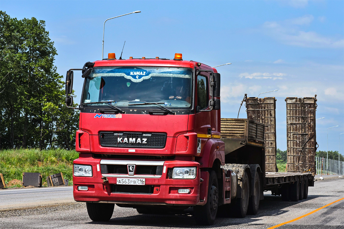 Татарстан, № А 563 РВ 716 — КамАЗ-65806-T5(68)