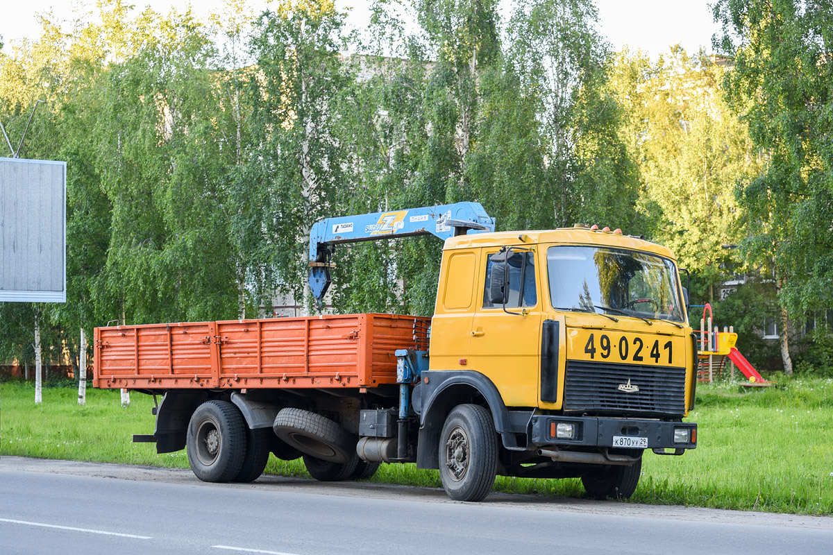Архангельская область, № К 870 УУ 29 — МАЗ-53366
