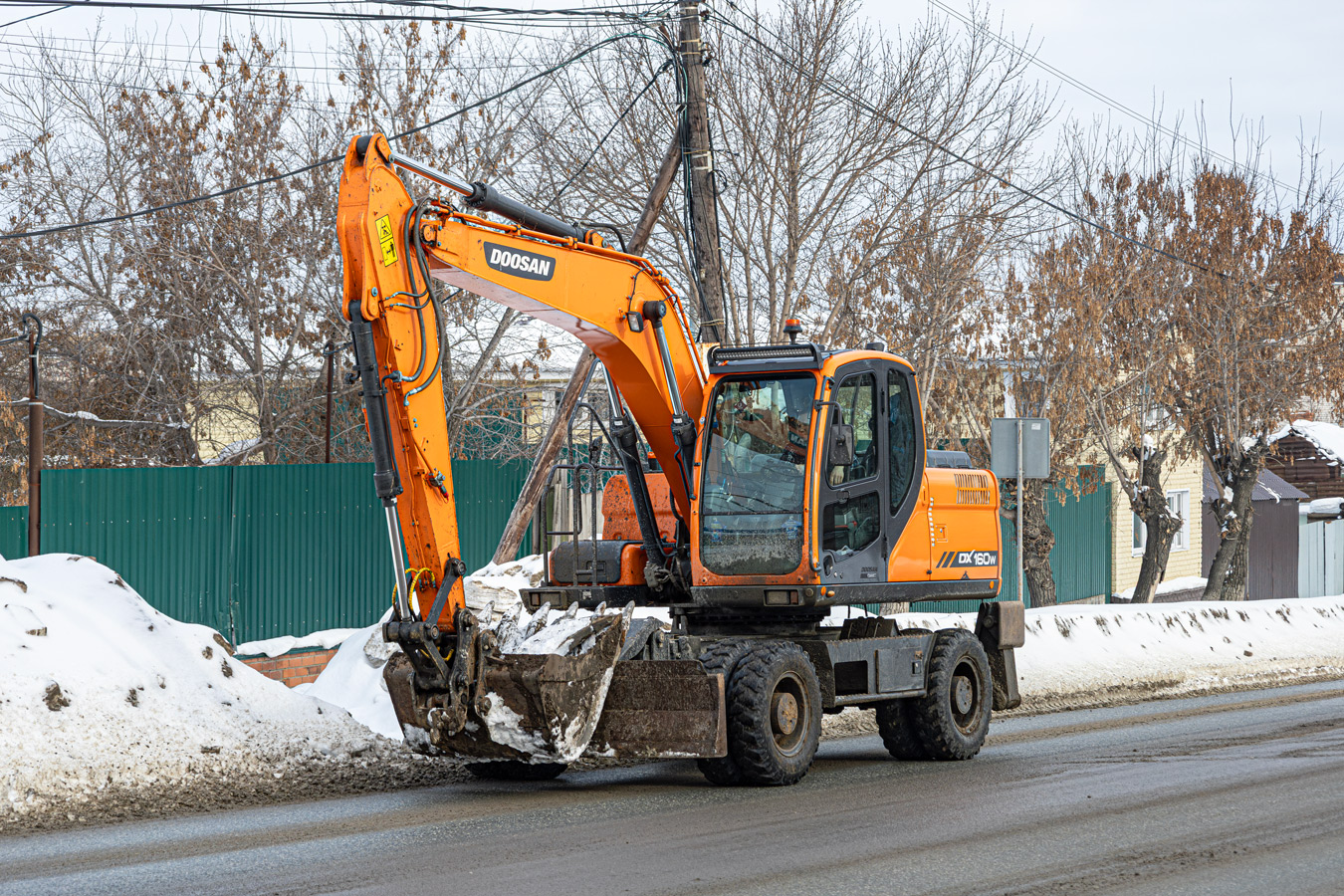Свердловская область, № 5435 ЕЕ 66 — Doosan DX160W