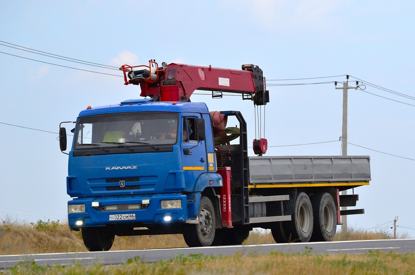 Волгоградская область, № Н 022 СМ 46 — КамАЗ-65117-N3(78)
